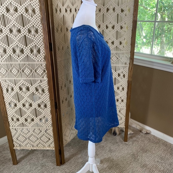 Coldwater Creek cobalt blue top XL NWT - Picture 4 of 10